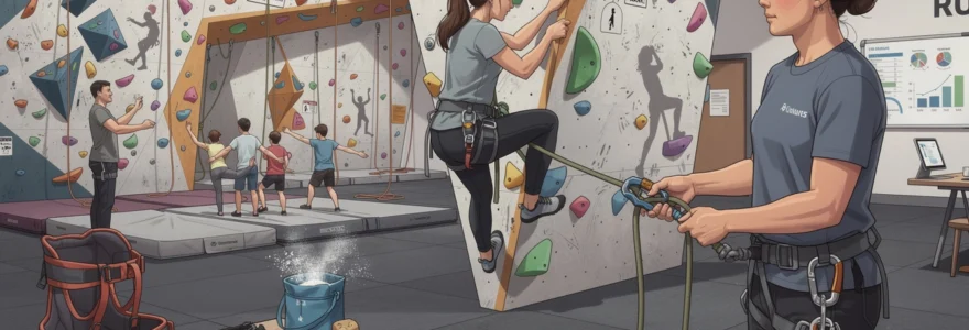 escalade en salle