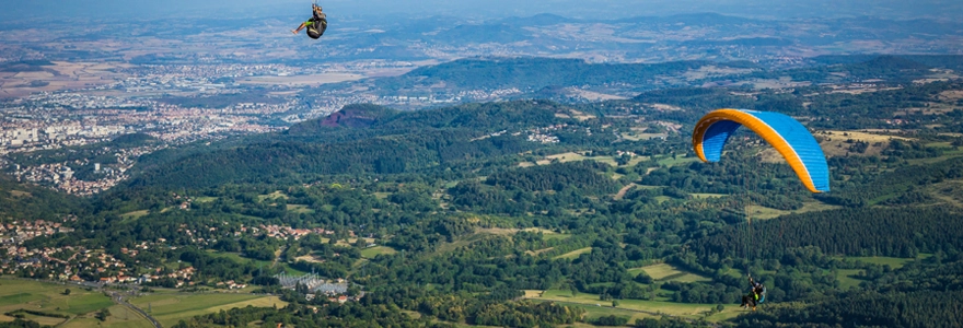 Parapente en Auvergne