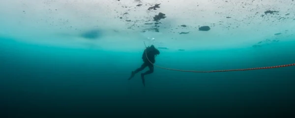 Plongée sous la glace