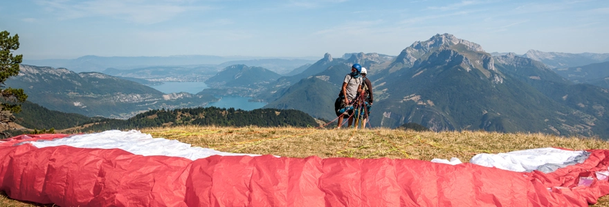 bapteme en parapente a Annecy